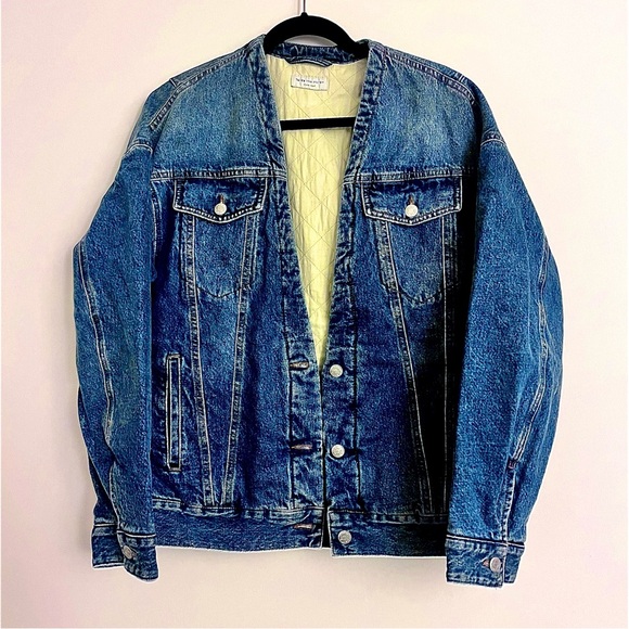 ⚡️SOLD⚡️Dries Van Noten Quilted Denim Jacket - Picture 1 of 8
